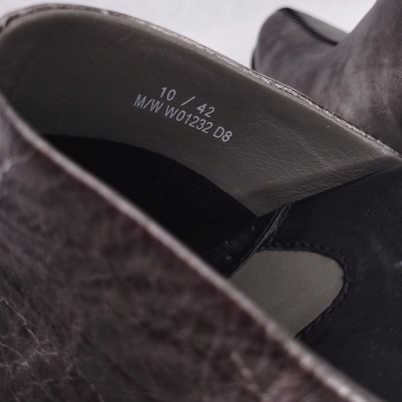 Born Metallic Pewter Leather Slide Heel | 10 - Picture 10 of 11